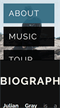 Mobile Screenshot of juliangraymusic.com